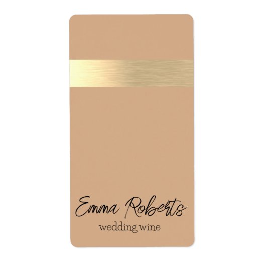 Die hamptons Gold Foil rustikale Imitate (Vorne)