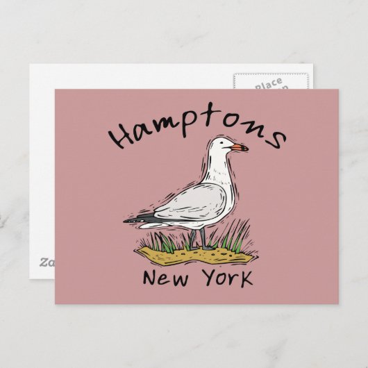 Die Hamptons Postkarte (Vorne/Hinten)