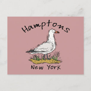 Die Hamptons Postkarte