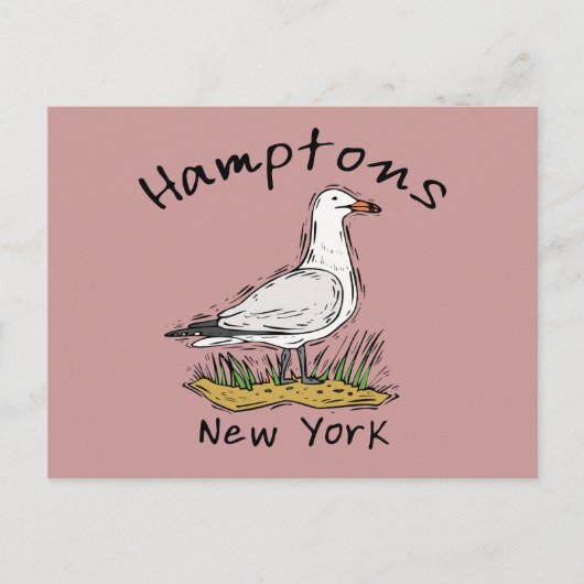 Die Hamptons Postkarte (Vorderseite)