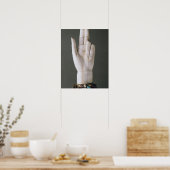 Die Hand der Gerechtigkeit, vom Schatz des hl. Den Poster (Küche)