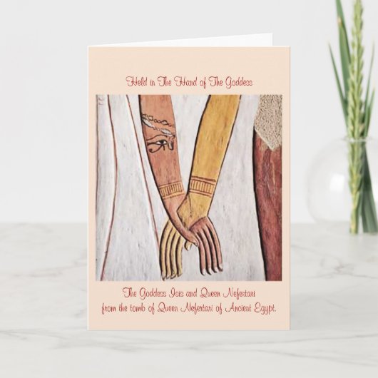 Die Hand der Goddess Cards Karte (Vorderseite)