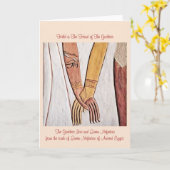 Die Hand der Goddess Cards Karte (Gelbe Blume)