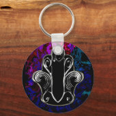 Die Hand des Hamesh Schlüsselanhänger (Vorderseite)