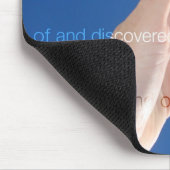 die Hand des Mannes Mousepad (Ecke)