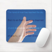 die Hand des Mannes Mousepad (Mit Mouse)