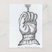 Die Hand des Ruhmes Postkarte (Vorderseite)