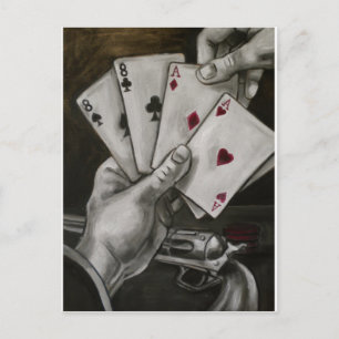 Die Hand des Toten Postkarte