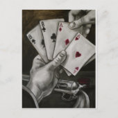 Die Hand des Toten Postkarte (Vorderseite)