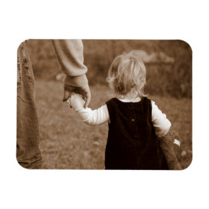 Die Hand des Vaters Magnet