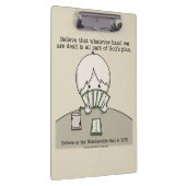 Die Hand, die wir haben Klemmbrett (Rechts)