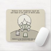 Die Hand, die wir haben Mousepad (Mit Mouse)