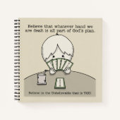 Die Hand, die wir haben Notizblock (Vorderseite)