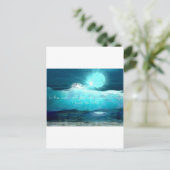 Die Hand Gottes Inspirationskunst Postkarte (Stehend Vorderseite)