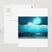 Die Hand Gottes Inspirationskunst Postkarte (Vorne/Hinten)