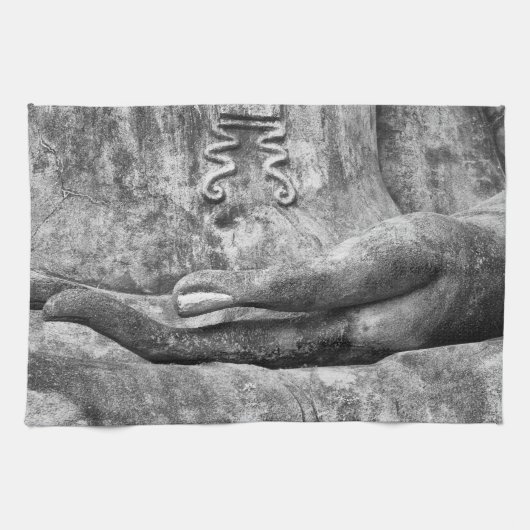 Die Hand von Buddha - Handtuch (Horizontal)