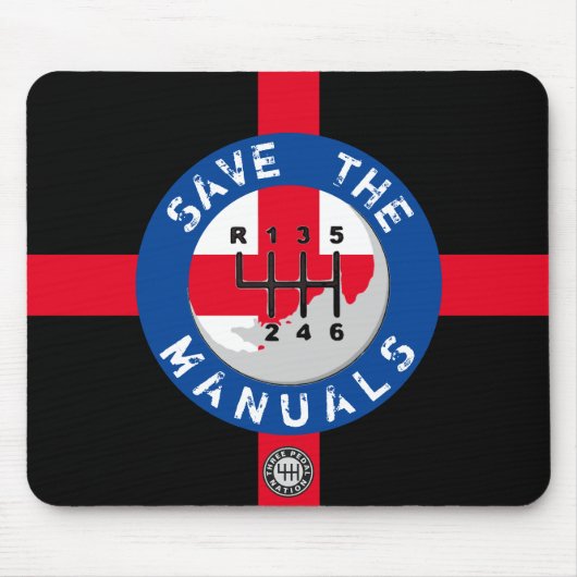 DIE HANDBÜCHER gerettet Mousepad (Vorne)