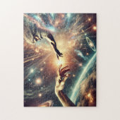 Die Hände der kosmischen Schöpfung Puzzle (Vertikal)