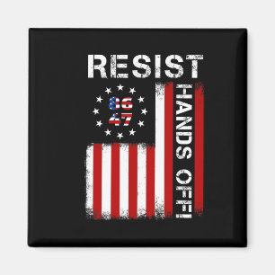 Die Hände weg Vintag, wir, die Leute Amerikaner fl Magnet