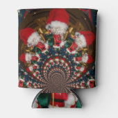 Die Hände zu Weihnachten aufwärmen Dosenkühler (Vorderseite)