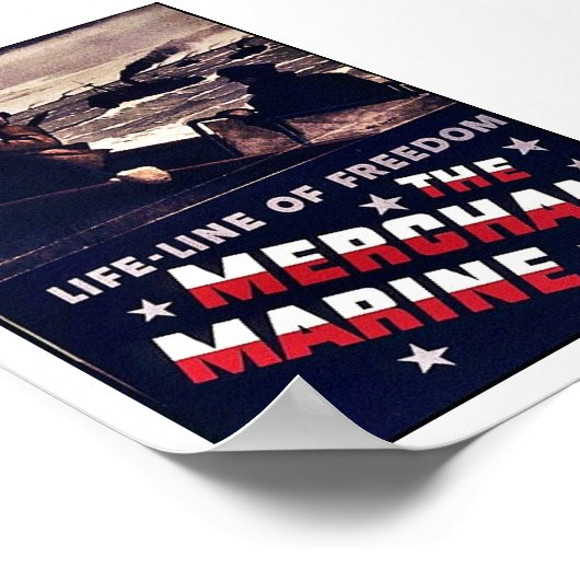 Die Handelsmarine Poster (Ecke)