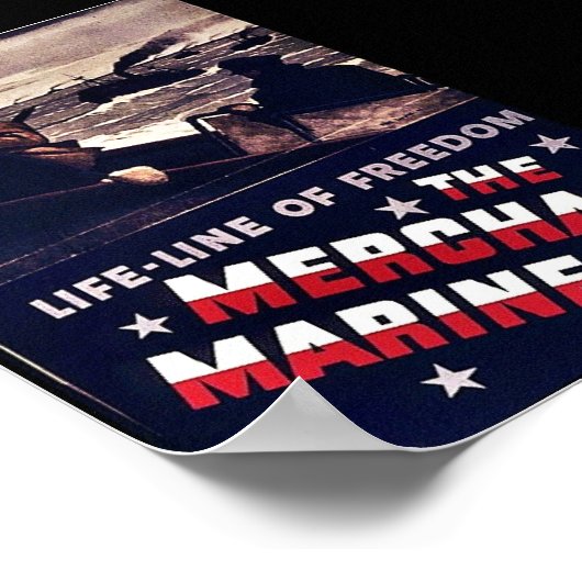 Die Handelsmarine Poster (Ecke)