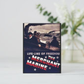 Die Handelsmarine Postkarte (Stehend Vorderseite)