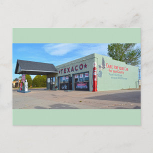 Die Handelsstation, Route 66, Tucumcari, New Mexic Postkarte
