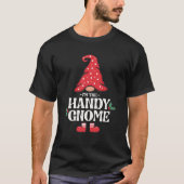 Die handliche Gnome Funny Family Matching Group T-Shirt (Vorderseite)