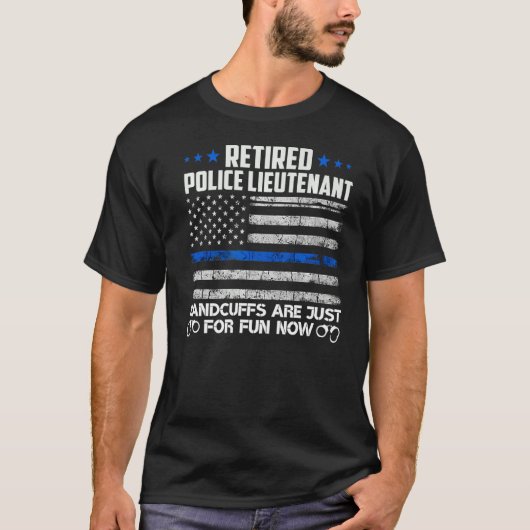 Die Handschellen des Polizeileutnants sind jetzt f T-Shirt (Vorderseite)