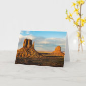 Die Handschuhe Karte (Gelbe Blume)