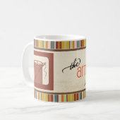 Die Handwerker-Gruppe MITGLIEDSTasse (genähte Kaffeetasse (Vorderseite Links)