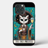 Die Handyabdeckung für das Cat-Tarot der Hohepries Case-Mate iPhone Hülle (Rückseite)