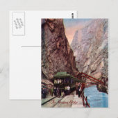 Die Hängebrücke Postkarte (Vorne/Hinten)