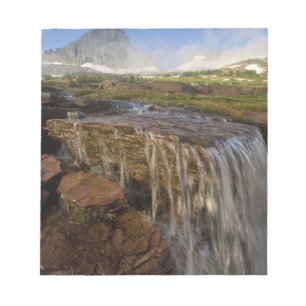 Die Hängenden Gärten am Logan Pass im Glacier Notizblock