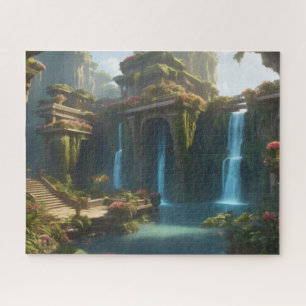Die Hängenden Gärten von Babylon, wie sie von Ai g Puzzle