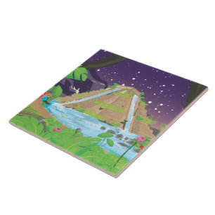 Die Hanggärten von Babylon Fliese