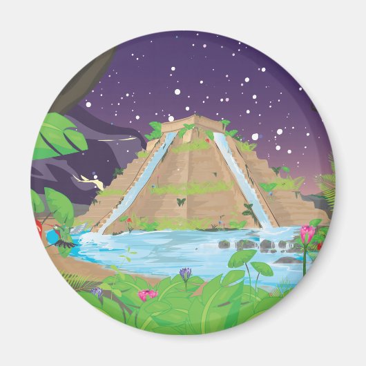 Die Hanggärten von Babylon Magnet (Vorne)