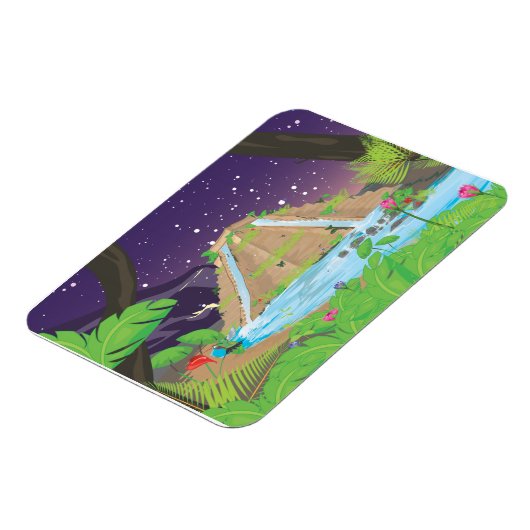 Die Hanggärten von Babylon Magnet (Linke Seite)