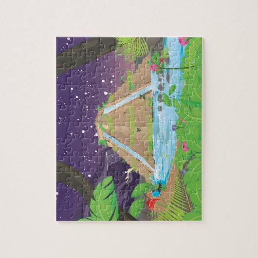 Die Hanggärten von Babylon Puzzle (Vertikal)