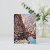 Die Hanging Bridge-Postkarte Postkarte (Stehend Vorderseite)