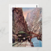 Die Hanging Bridge-Postkarte Postkarte (Vorne/Hinten)