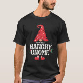 Die Hangry Gnome Funny Family Matching Group T-Shirt (Vorderseite)