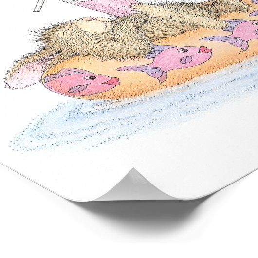 Die Happy Hoppers® Wall Art Poster (Ecke)