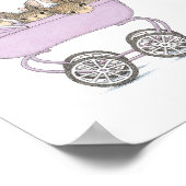 Die Happy Hoppers® Wall Art Poster (Ecke)