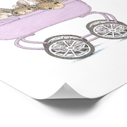 Die Happy Hoppers® Wall Art Poster (Ecke)