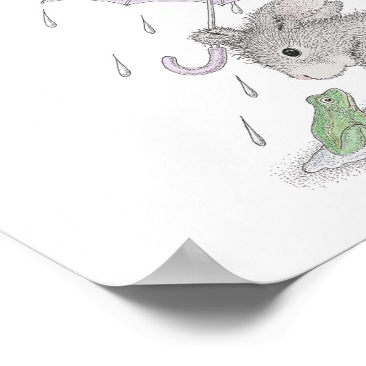 Die Happy Hoppers® Wall Art Poster (Ecke)