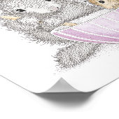 Die Happy Hoppers® Wall Art Poster (Ecke)