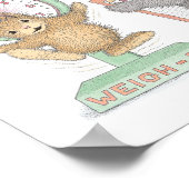 Die Happy Hoppers® Wall Art Poster (Ecke)