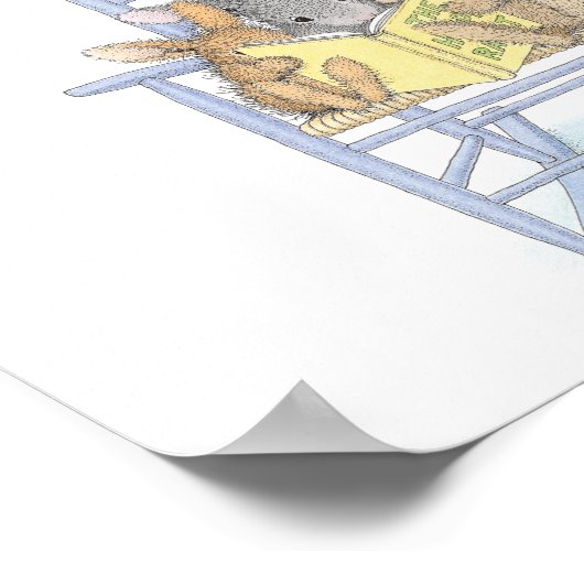 Die Happy Hoppers® Wall Art Poster (Ecke)